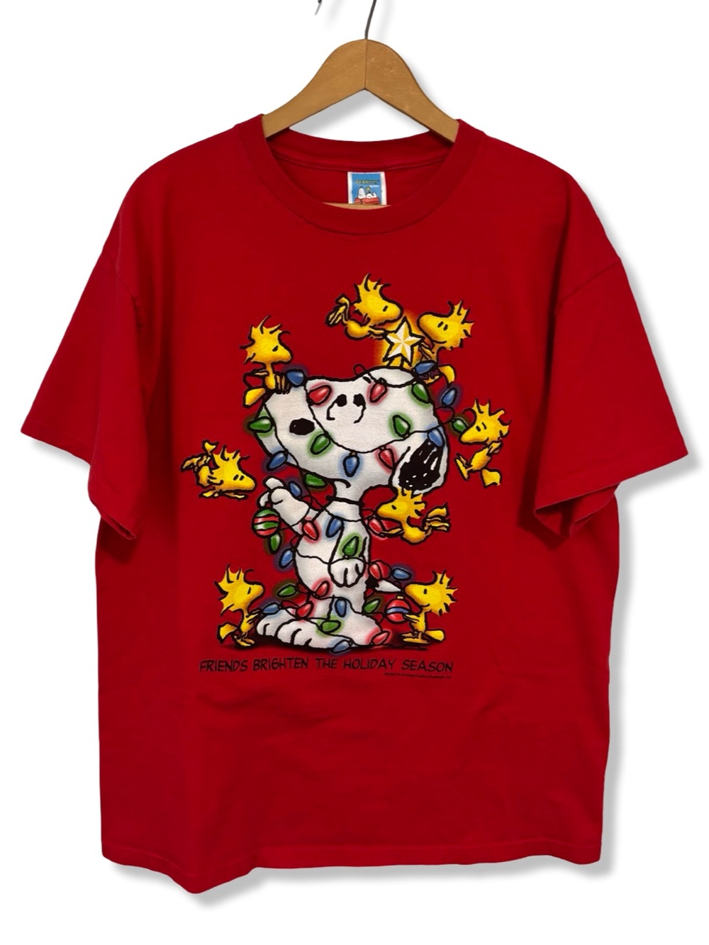 Vintage Peanuts Snoopy Christmas T-Shirt